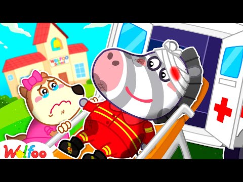 Ouch! Firefighter Got a Boo Boo! - Wolfoo Educational Videos for Kids | Wolfoo Channel New Episodes