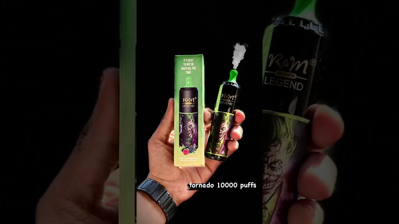 R&M TORNADO 🌪️🌀🌫️ 10K PUFFS 