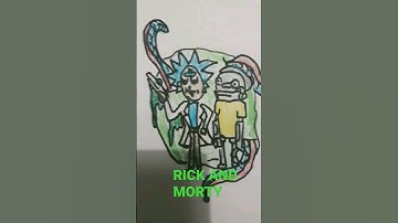 DAY 1 OF A NEW SERIES :RICK AND MORTY #art #drawing