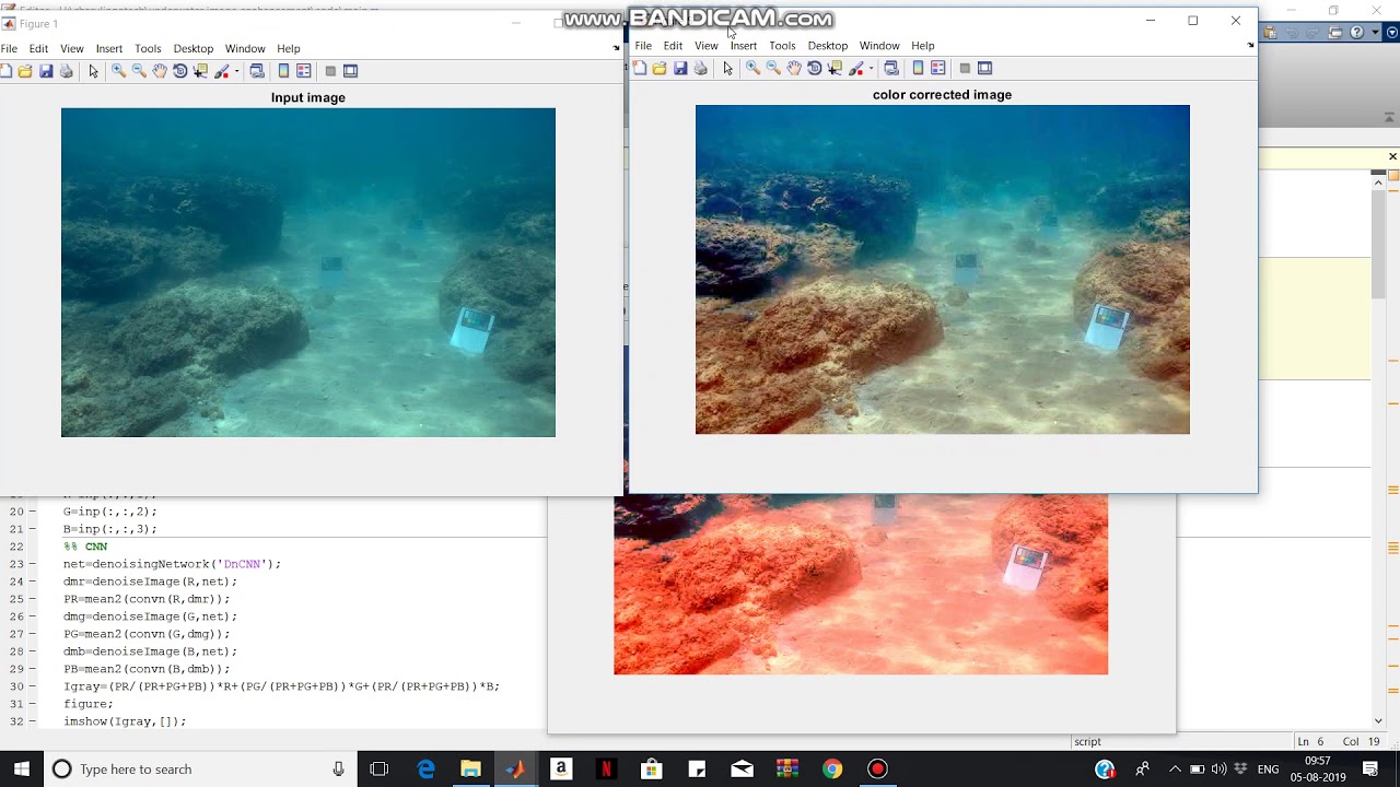 underwater image enhancement - YouTube