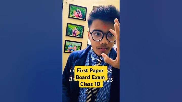 Chiku s First Paper 🔥 Class 10 Board Exam 2025  English Paper 2025 #ytshorts #shorts #boardexam2025