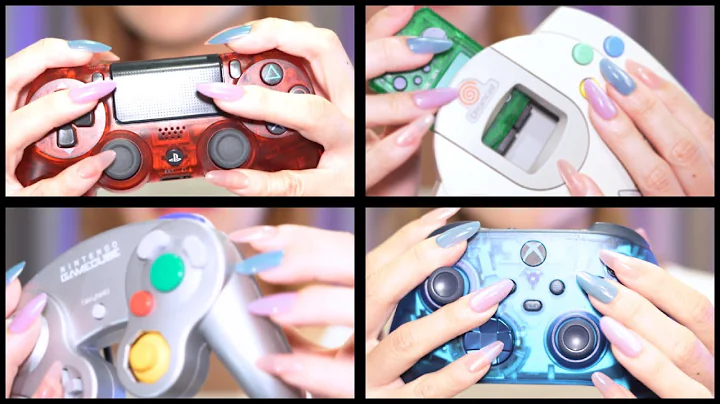 ASMR | The BEST Game Controller Sounds Mix for Sleep & Relaxation for Gamers😴(Tingly Nails Edition💅)