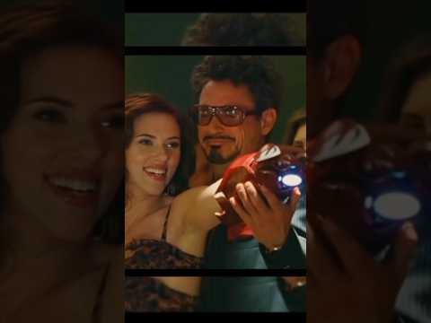 Natasha kissed him | #marvel #shorts #ironman