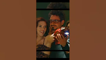 Natasha kissed him | #marvel #shorts #ironman