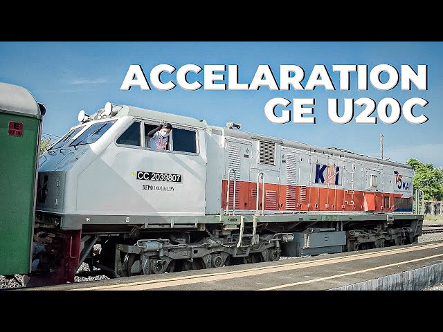 Best Wabco AA2 Horn! Acceleration Engine Sound Locomotive CC 203 / GE U20C class=