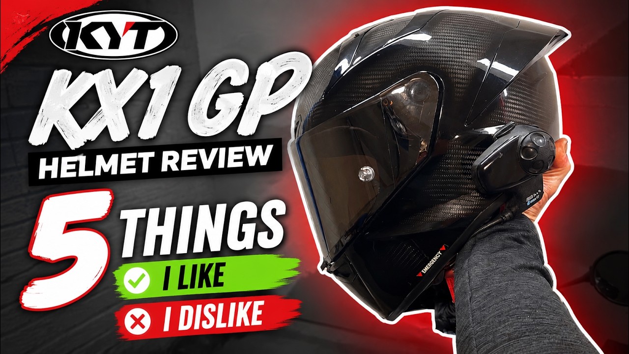 KYT Kx1 GP Helmet Review / the good the bad and the ugly