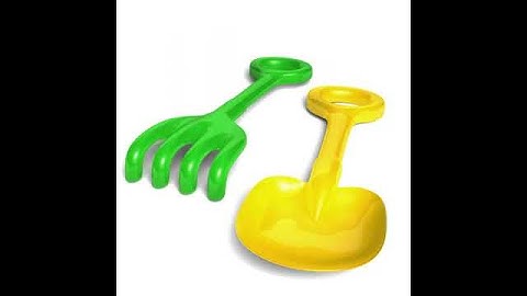 Beach toys set 3D model from CGTrader.com