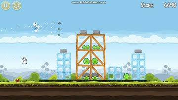 Angry Bird Mighty Hoax Level 4   5 Failed