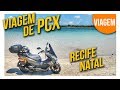 PCX OFF ROAD - Viagem de Recife para Natal de Scooter PCX