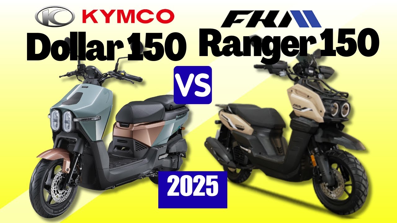 Kymco Dollar 150 vs FKM Ranger 150 | Side by Side Comparison | Specs & Price | 2025