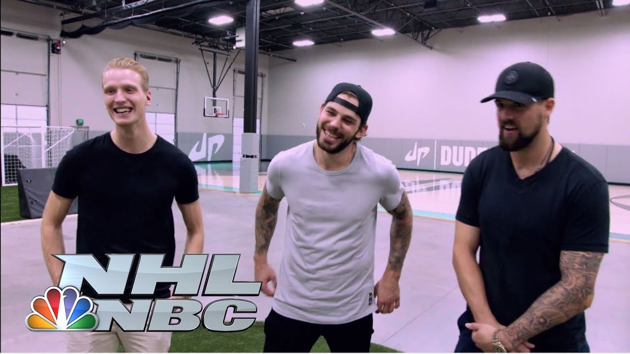 Dallas Stars' Seguin, Benn, Klingberg battle with Dude Perfect I NHL I NBC Sports