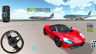 New red colour car 3d Driving Class android game play video || Car Game #gameplay #cargame