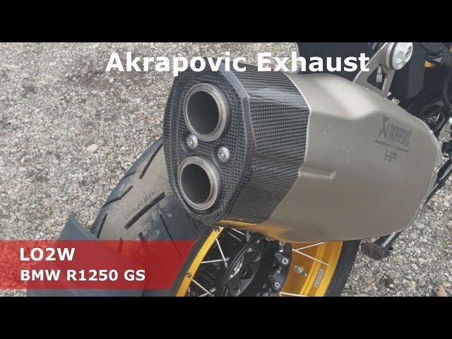 BMW Moto Silencieux Sport Akrapovic - R1250GS/GS Adventure