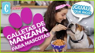 ¡Las mascotas felices! Valentina Salezzi enseña a preparar 'Galletas de manzana'