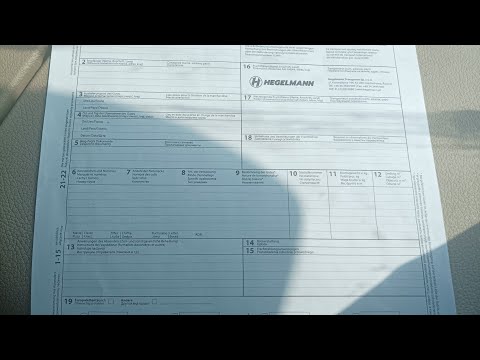 Как заполнить CMR