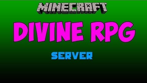 Minecraft | 1.4.7 | How To Make a DivineRPG SERVER! [Hamachi]