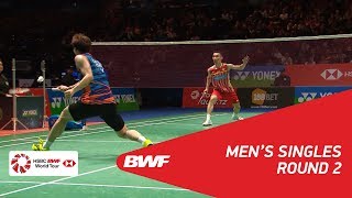 MS | LEE Dong Keun (KOR) vs LEE Chong Wei (MAS) [2] | BWF 2018