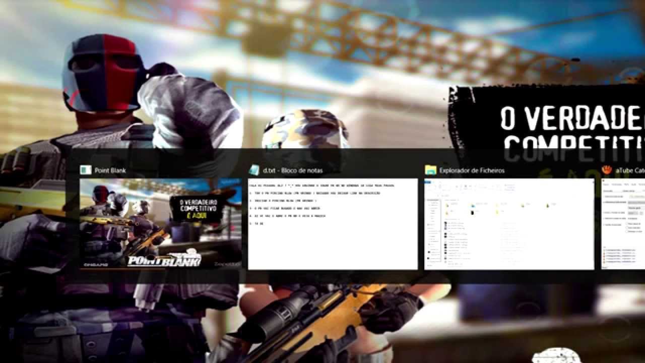 Como jogar point blank brasil no Windows 10 - YouTube