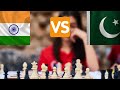 ♔🇮🇳d vs pakistan😜||liya world cup k badla chess me|| 😜😜😜
