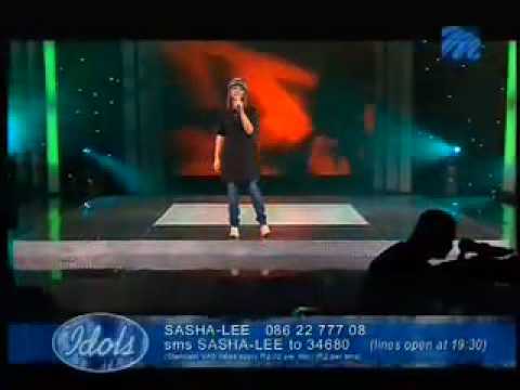 South African Idols Finals Sasha-Lee Jennifer Hudson Spotlight 27 April 2009 Season 5
