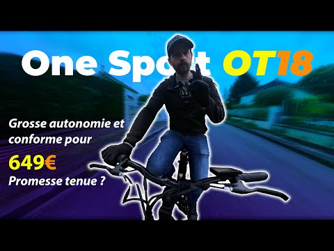 OneSport OT18 - Un bon vélo électrique conforme et pas cher ?