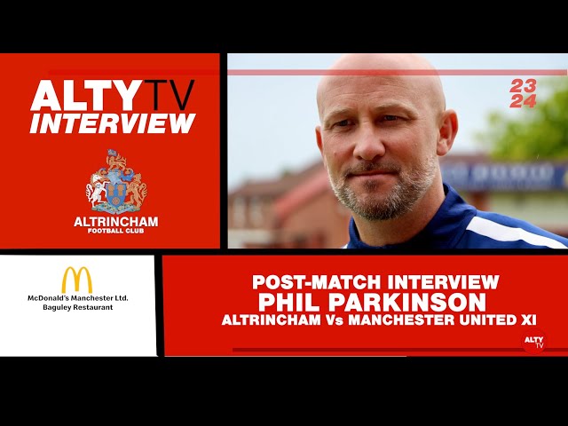 Phil Parkinson Post Match Interview - Hartlepool Utd – Altrincham FC