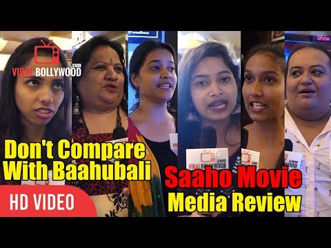 Don't Compare With Baahubali | Saaho Movie Media Review | Prabhas, Shraddha Kapoor