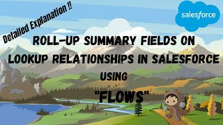 Famous Salesforce : Roll-Up Summary Fields on Lookup Relationships using  Record Triggered Flow Wealth