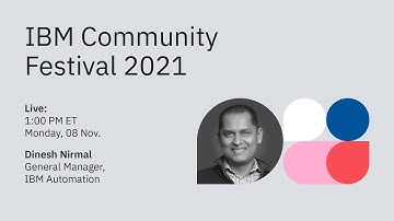 Keynote Address: Dinesh Nirmal, GM IBM Cloud & Cognitive Software