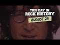 John Lennon Sees Something Amazing, Keith Moon Is Born - August 23 in Rock History