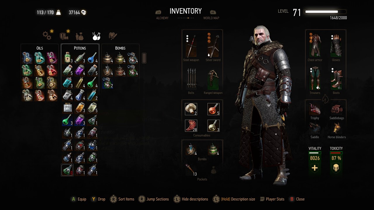 The witcher 3 leveling gear фото 68