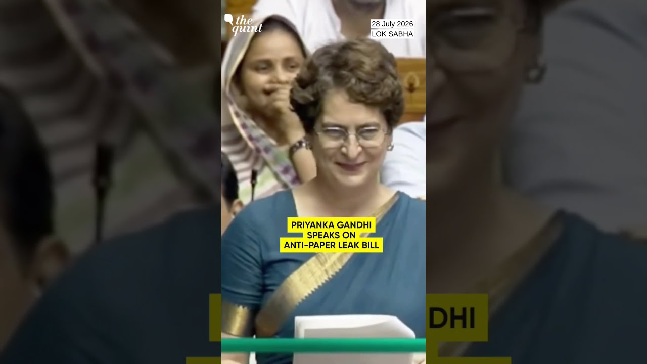 ‘Were Students Terrorists?’ Priyanka Gandhi Questions Crackdown During Anti-Paper Leak Bill Debate