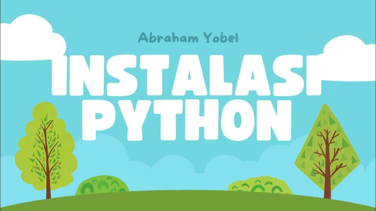 INSTALASI PYTHON DAN IMPLEMENTASI PROGRAM DASAR PYTHON | M01 - YouTube image.