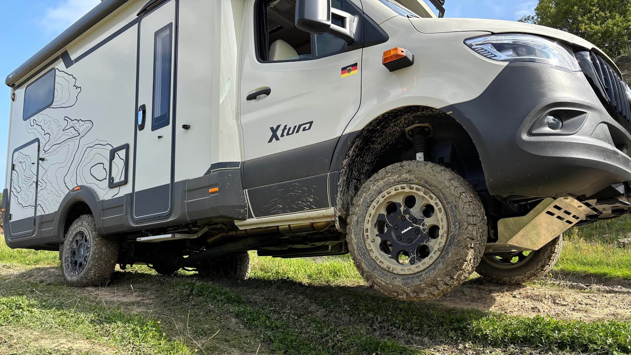 #3 Offroad im Adventure Steinbruch - Sprinter 4x4 W907 Xtura. Hält der Möbelbau?