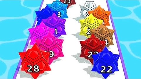 Marble Run 🏆 3D Game Color Ball Race Gameplay Android IOS Level 6959