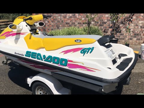 96 Seadoo Gti Amazing Restoration Youtube