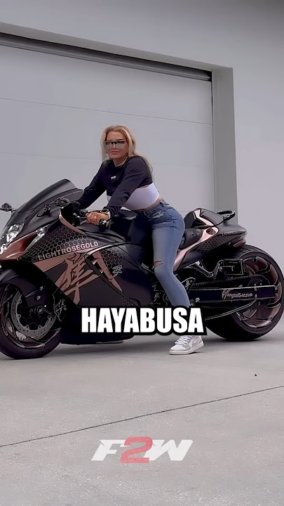 The Fastest LEGAL Bike in the World 👑 Suzuki Hayabusa 🦅💨