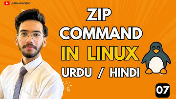 Zip Command || Compress Directories File In Linux || Archiving || Urdu/Hindi