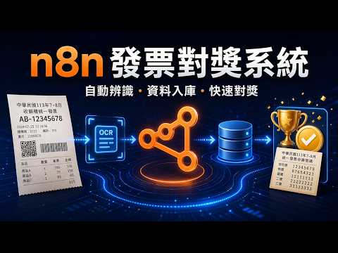 N8n Stop Manually Checking Invoices! Build a Fully Automated Invoice Lottery Matching System with AI