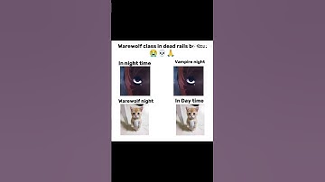 Warewolf class in dead rails be like: #deadrails #roblox #edit #fyp #shorts #viral #memes #catmeme