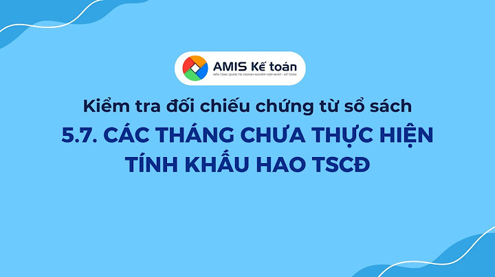 Hướng dẫn khấu hao tscd trên misa 2023 năm 2024