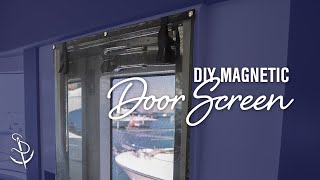 How to Make a Magnetic Door Screen