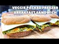 Easy Breakfast Sandwich Meal Prep | Healthy Breakfast Ideas | Freezer Friendly Recipe