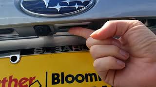 2020 Subaru Impreza How To: Open Your Trunk