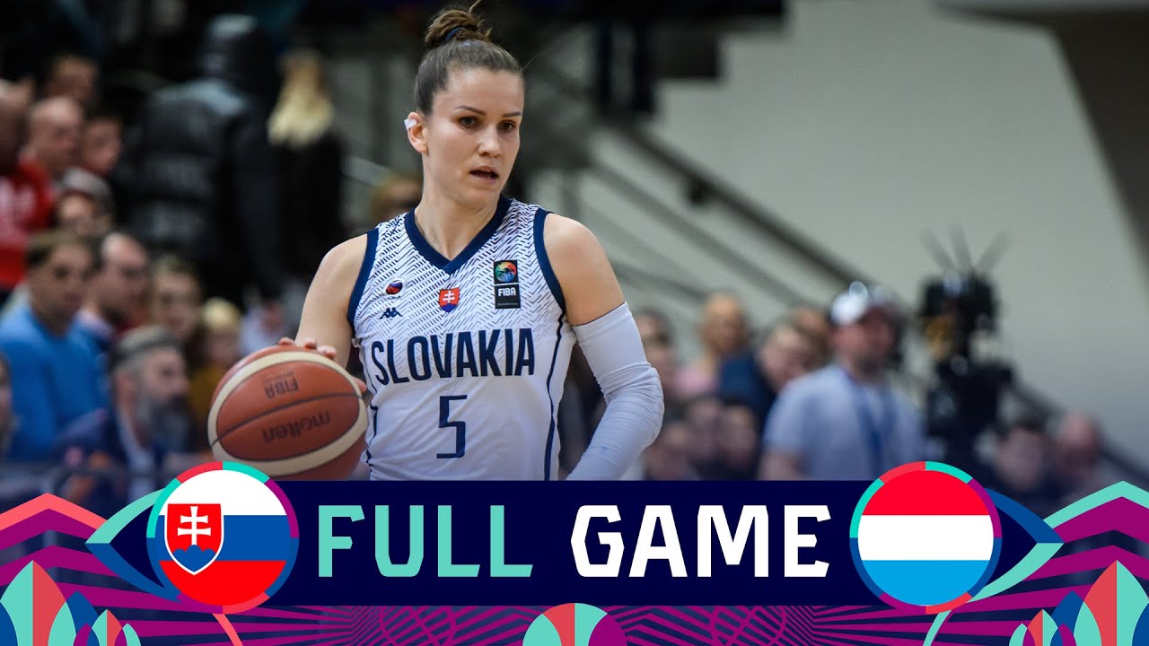 Slovakia v Luxembourg | Full Basketball Game