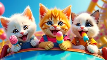 ANAK KUCING MEONG MEONG - SI MEONG KUCING LUCU ❤️ Lagu Anak Indonesia Viral Terbaru