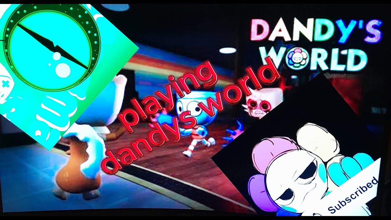 playing dandys world - YouTube