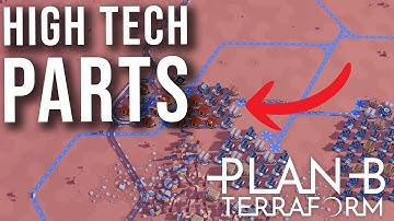 Plan B: Terraform Ep. 2 — High-Tech Parts, Recycling & TRAINS! (Rail Logistics to 1,000 Pop)