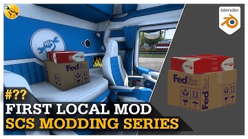 Creating Blender Local Mod | Euro Truck Simulator 2 | SCS Modding Series | #LocalMods