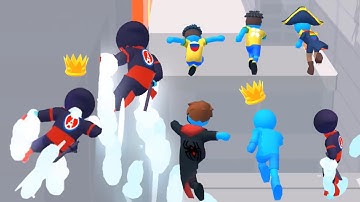 Parkour Race 🎪️🏅🌞 Android iOS Gameplay Walkthrough